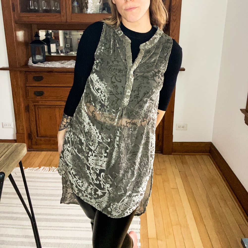 Vintage inspired boho blouse